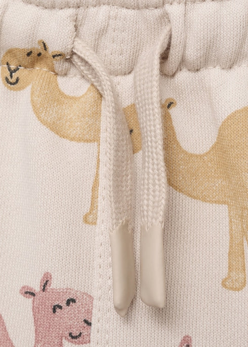 MANGO 2-piece Camel Sweatshirt Set